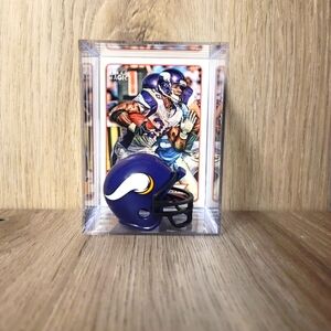 Adrian Peterson Minnesota Vikings Football Memorabilia Sports Box